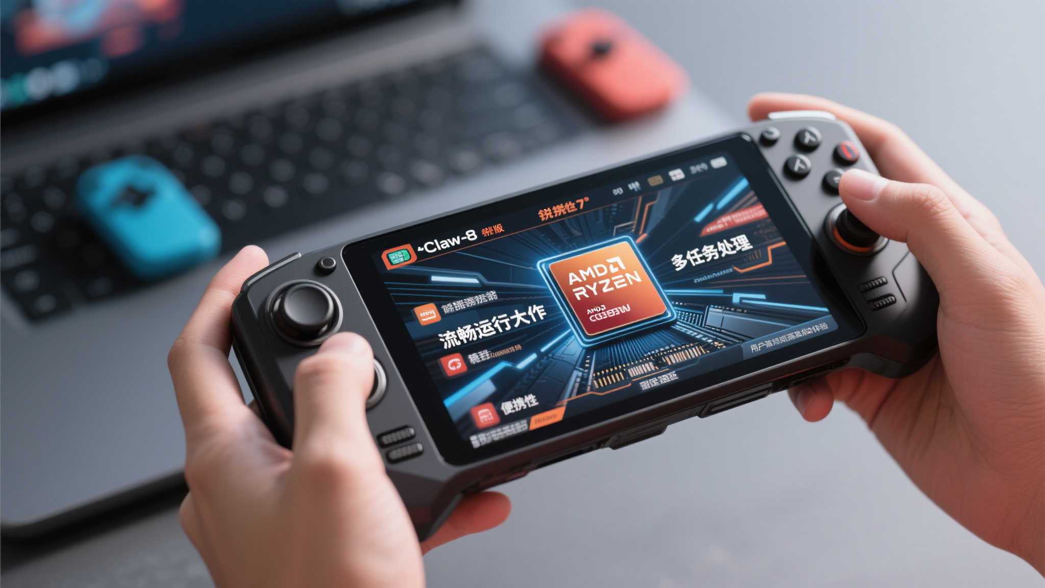 微星推出锐龙版Claw 8掌机,首发售价优惠至6999元 微星推出锐龙版Claw 8掌机,首发售价优惠至6999元