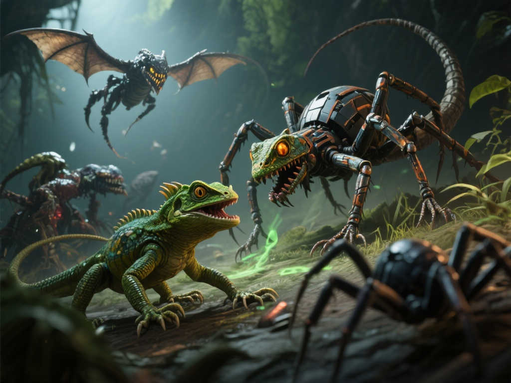 玩家不满《第一狂战士》怪物设计:只有蜥蜴和蜘蛛略显单调! 玩家不满《第一狂战士》怪物设计:只有蜥蜴和蜘蛛略显单调!