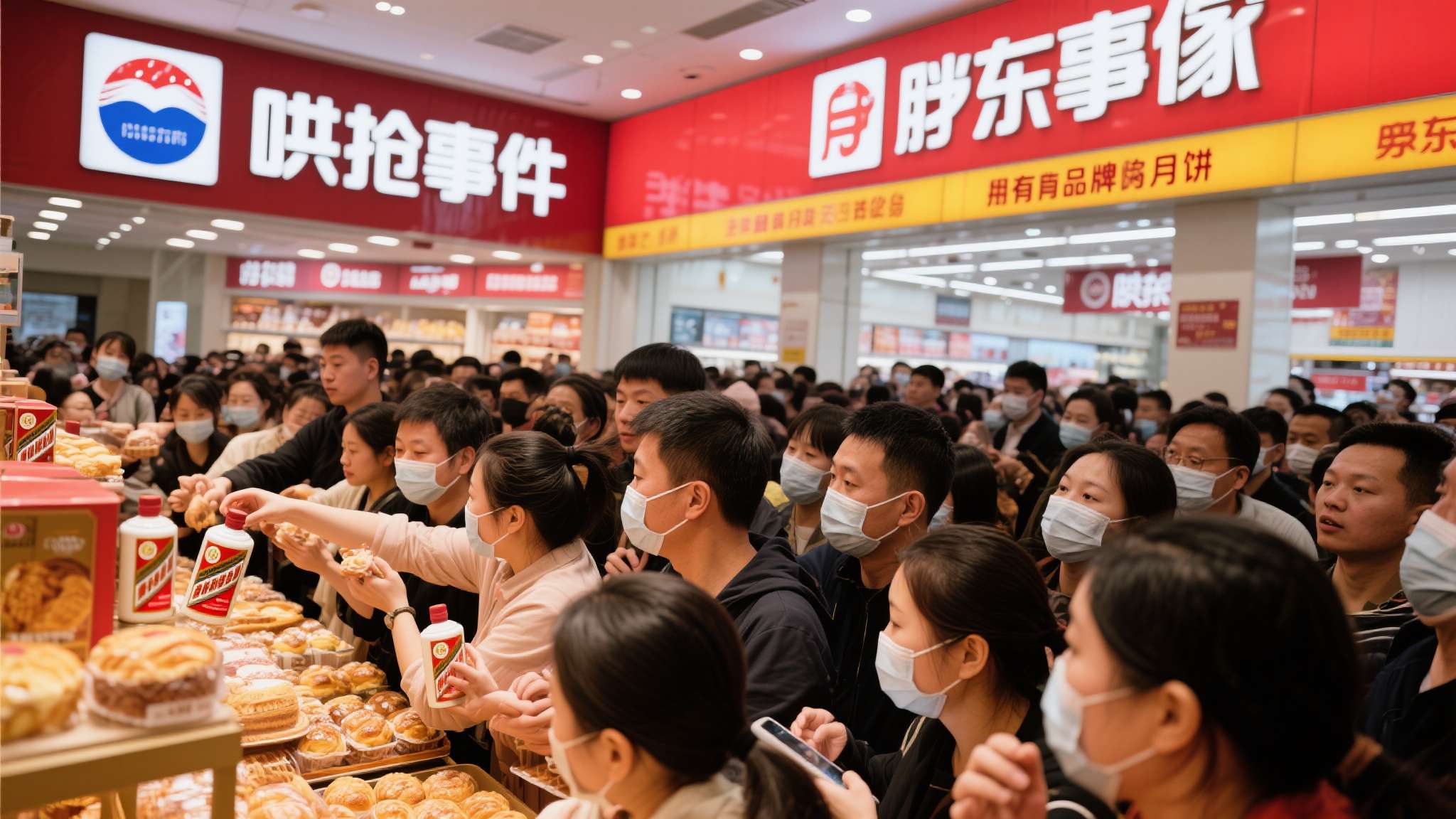 一买10箱 太便宜了!胖东来18元/箱矿泉水遭顾客哄抢 类似的"哄抢事件"在胖东来并非首次发生。此前,胖东来推出的自有品牌月饼、茅台酒、